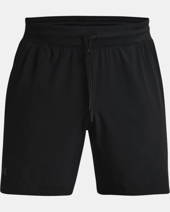 Men's UA Speedpocket Vent Shorts in Black image number 8
